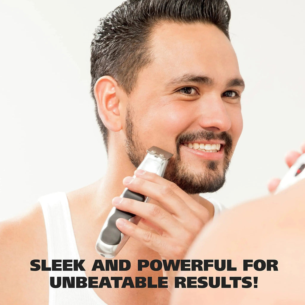 Wahl Groomsman Hair Trimmer for Beard & Mustache - Light Cordless Trimmer