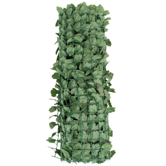 Costway Faux Ivy Leaf Decorative Privacy Fence 59 x 118 Inch