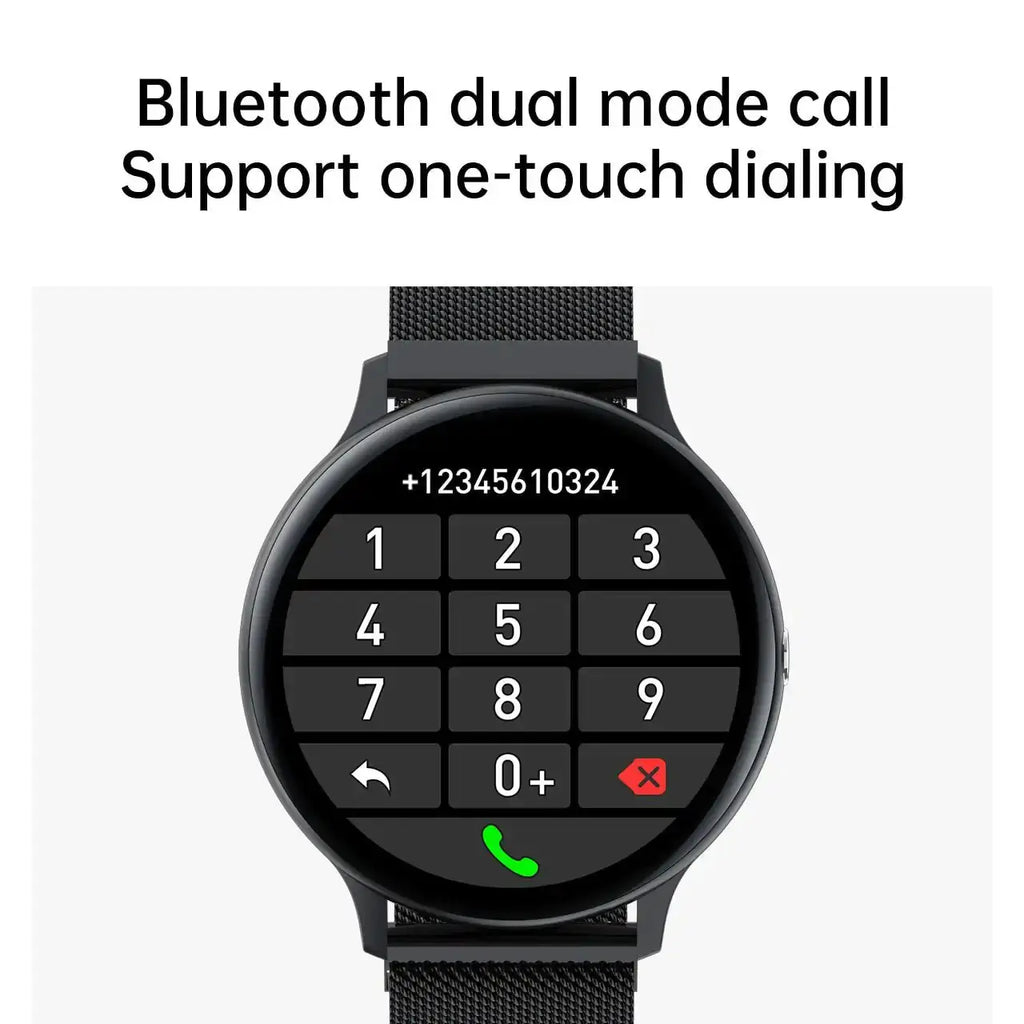 Waterproof 4G Rom Smartwatch | Full-Touch Dial & Advanced Fitness Tracker