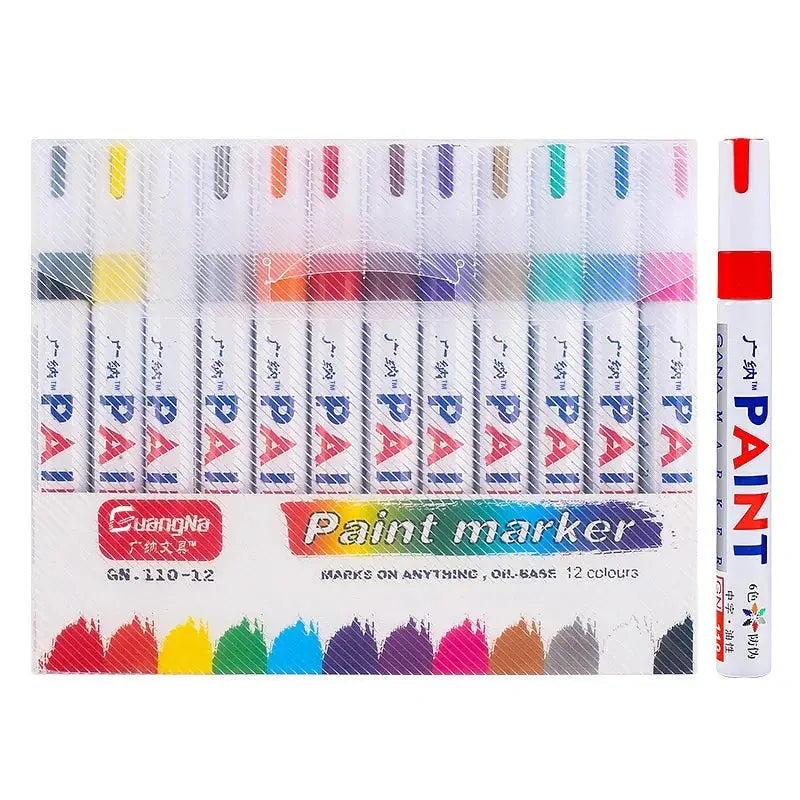 Waterproof Paint Markers – Vibrant, Durable, and Versatile