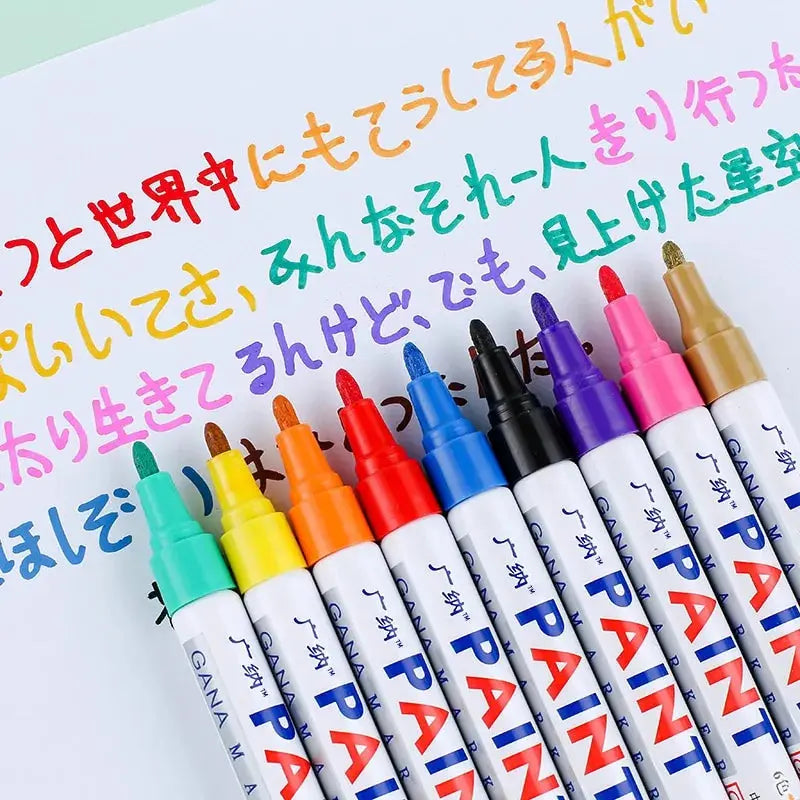 Waterproof Paint Markers – Vibrant, Durable, and Versatile