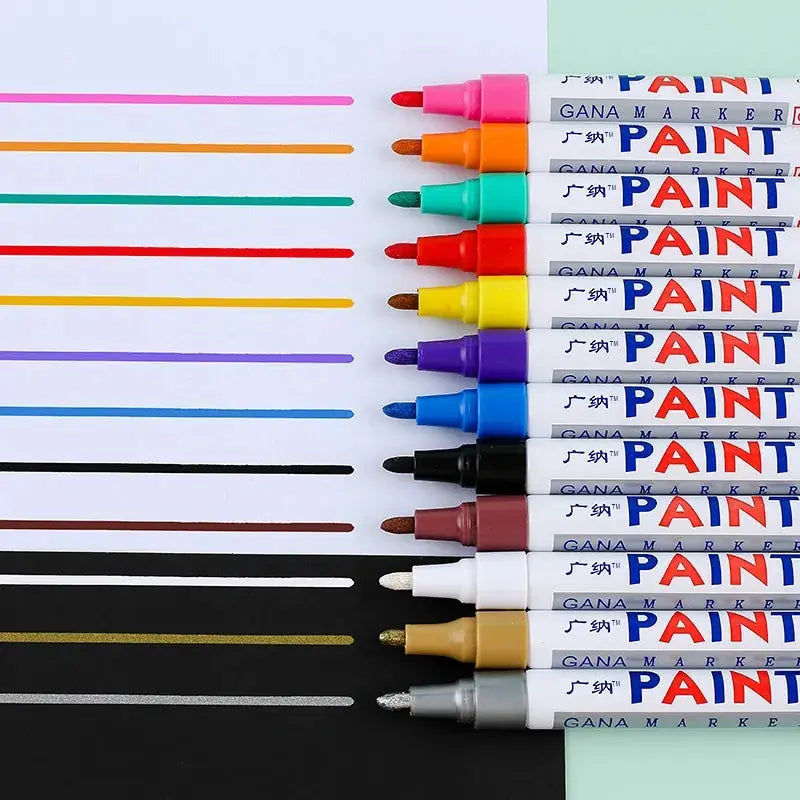 Waterproof Paint Markers – Vibrant, Durable, and Versatile