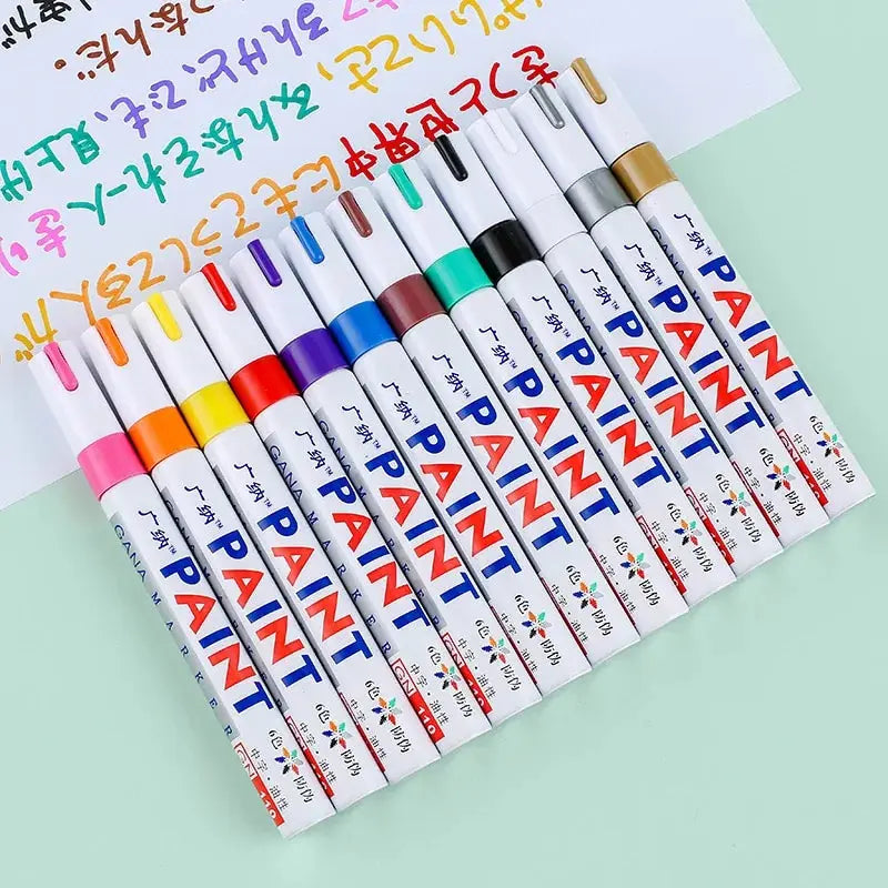 Waterproof Paint Markers – Vibrant, Durable, and Versatile