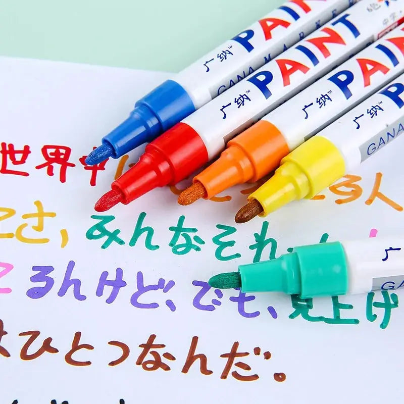 Waterproof Paint Markers – Vibrant, Durable, and Versatile