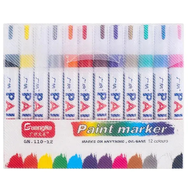 Waterproof Paint Markers – Vibrant, Durable, and Versatile