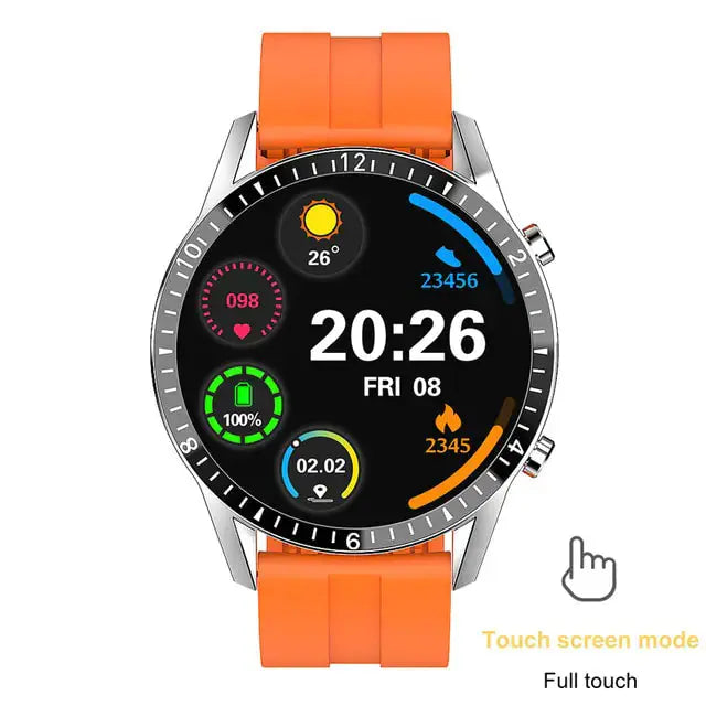 Waterproof Smartwatch Health Monitor For Men