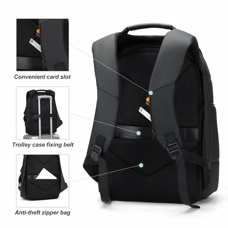 Waterproof USB Charging Backpack
