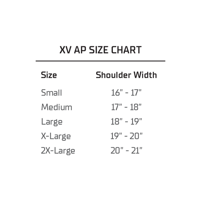 Schutt Adult XV Flux All Purpose Adult Shoulder Pads