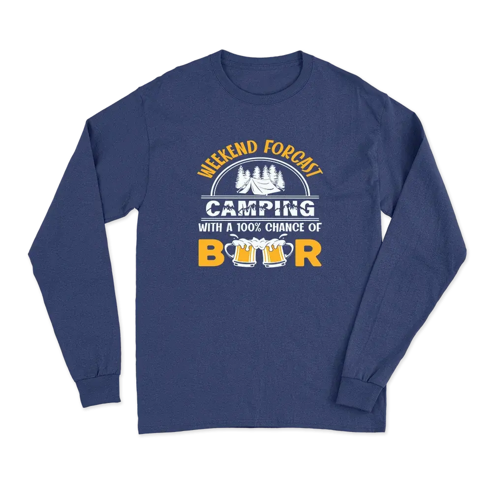 Weekend Forecast Men Long Sleeve T-Shirt