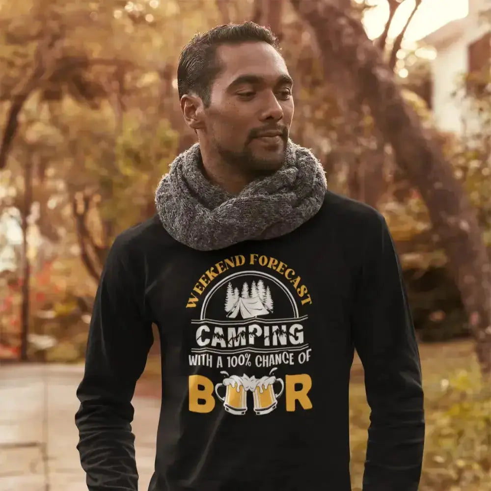 Weekend Forecast Men Long Sleeve T-Shirt