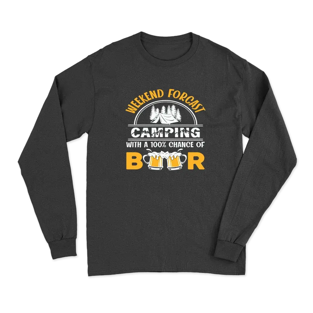 Weekend Forecast Men Long Sleeve T-Shirt