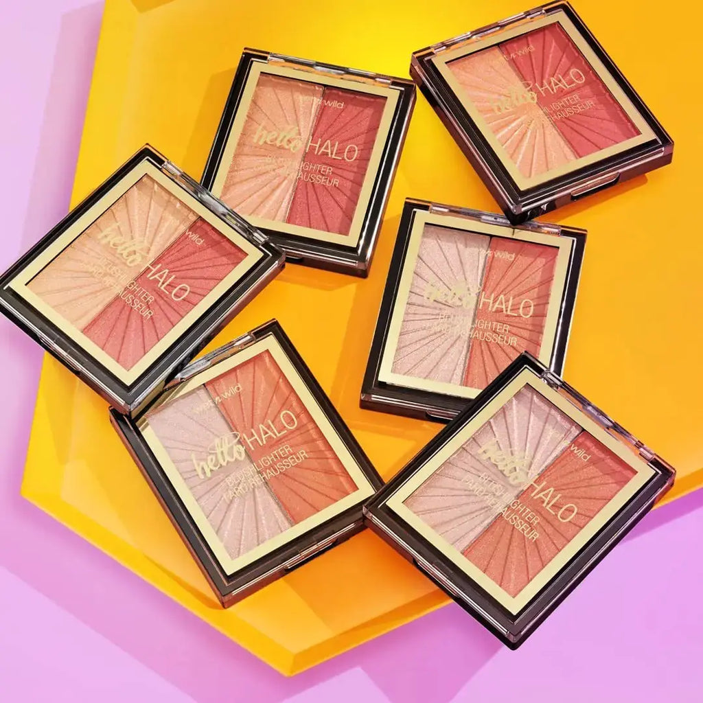 Wet n Wild MegaGlo Blushlighter - Blendable Blush & Highlighter Set(Pack of 1)