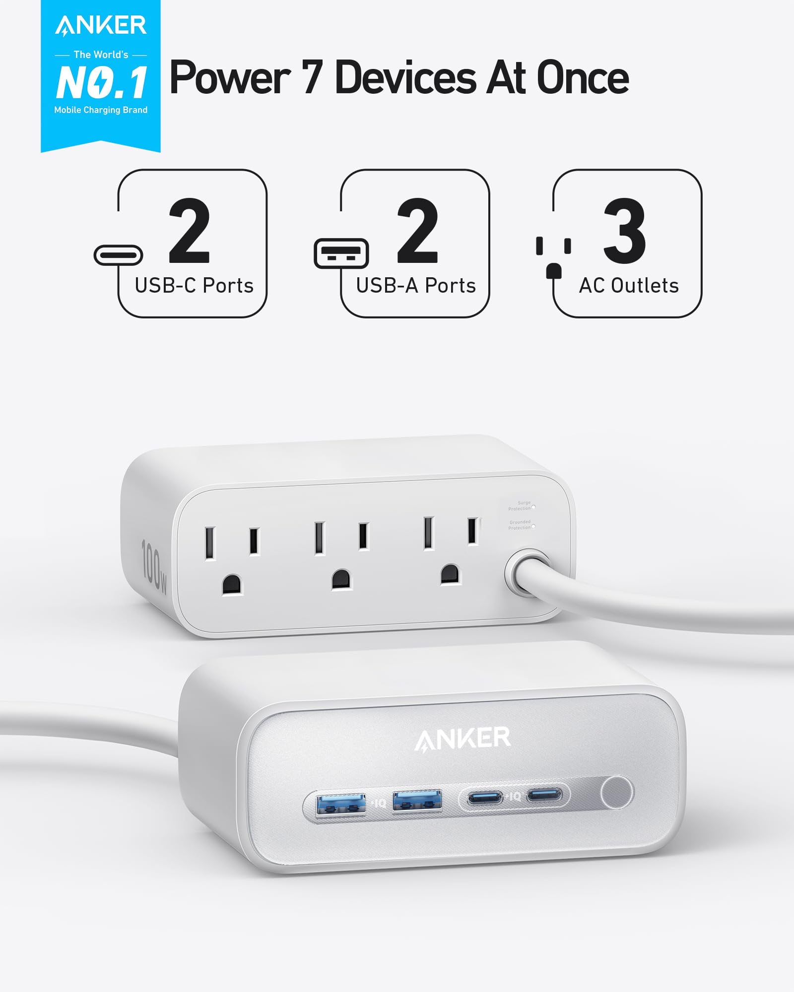 Anker Charging Station (7-in-1, 100W)