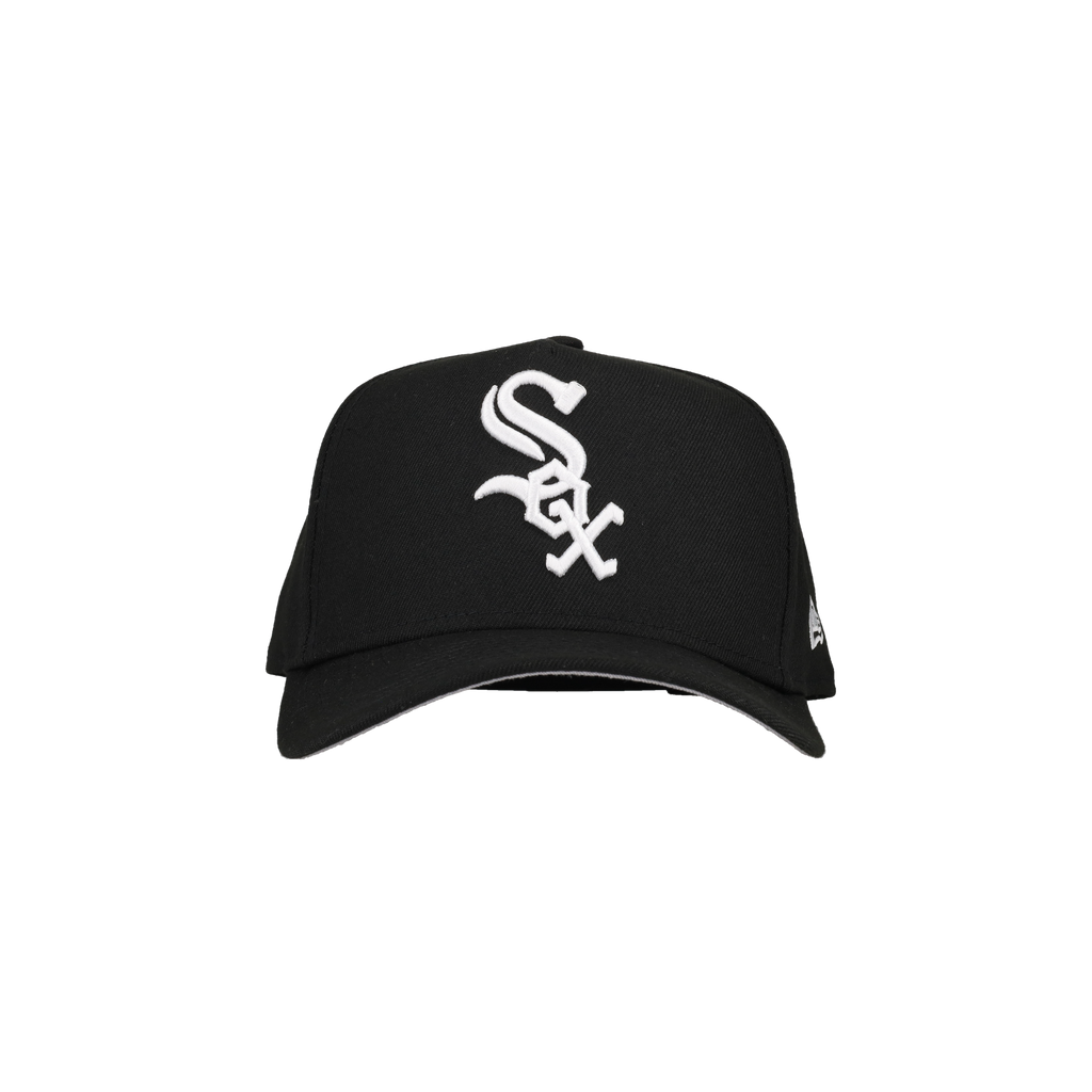Chicago White Sox New Era 9Fifty A Frame Snapback Hat (Black)