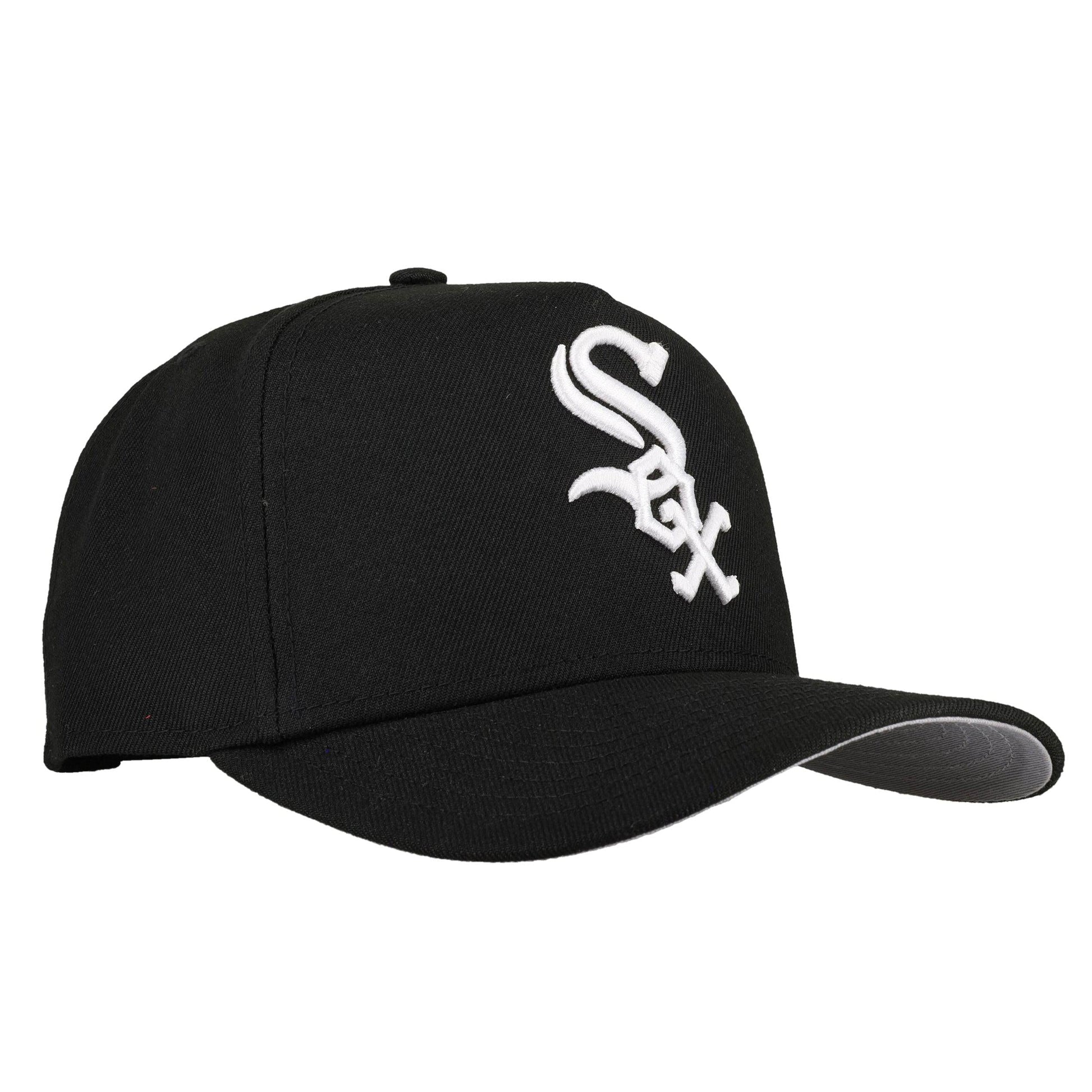 Chicago White Sox New Era 9Fifty A Frame Snapback Hat (Black)