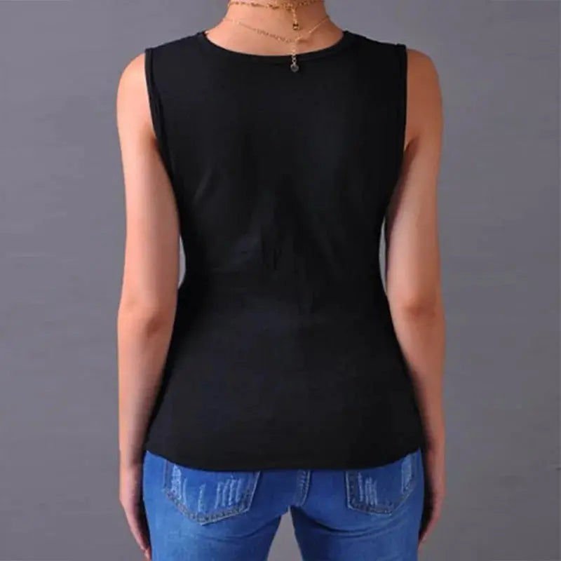 Women Blouse Spring Summer Vest Lace