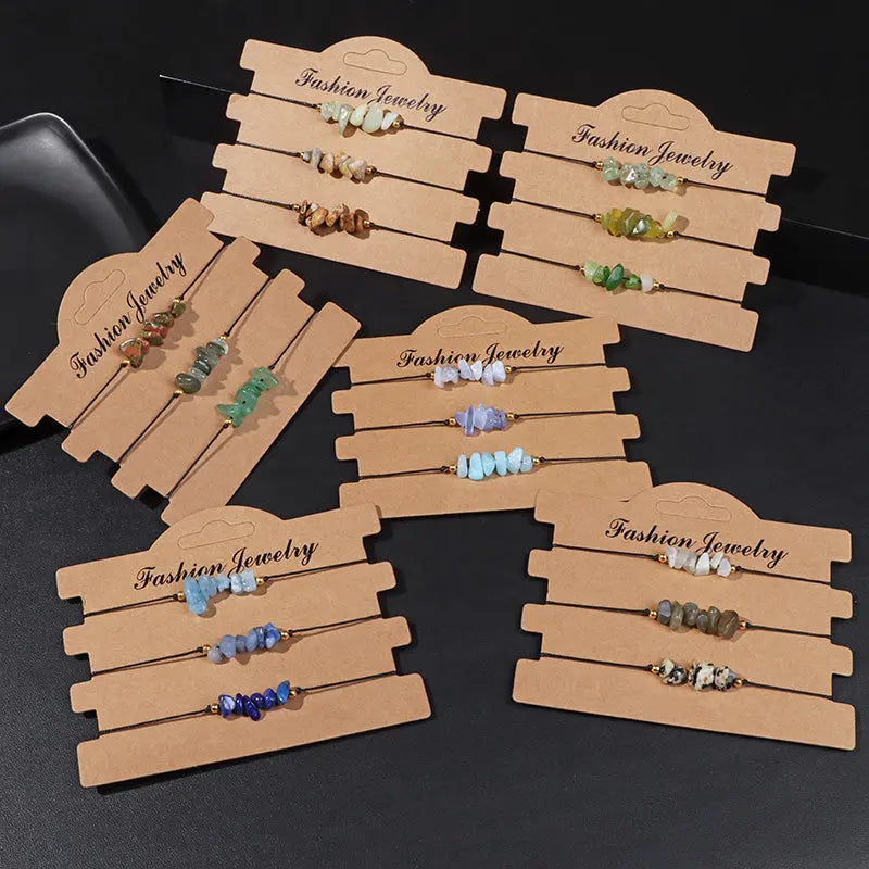 Women & Men Natural Stone Bracelet for Relaxation, Reduce Stress and Improve Mental Clarity
