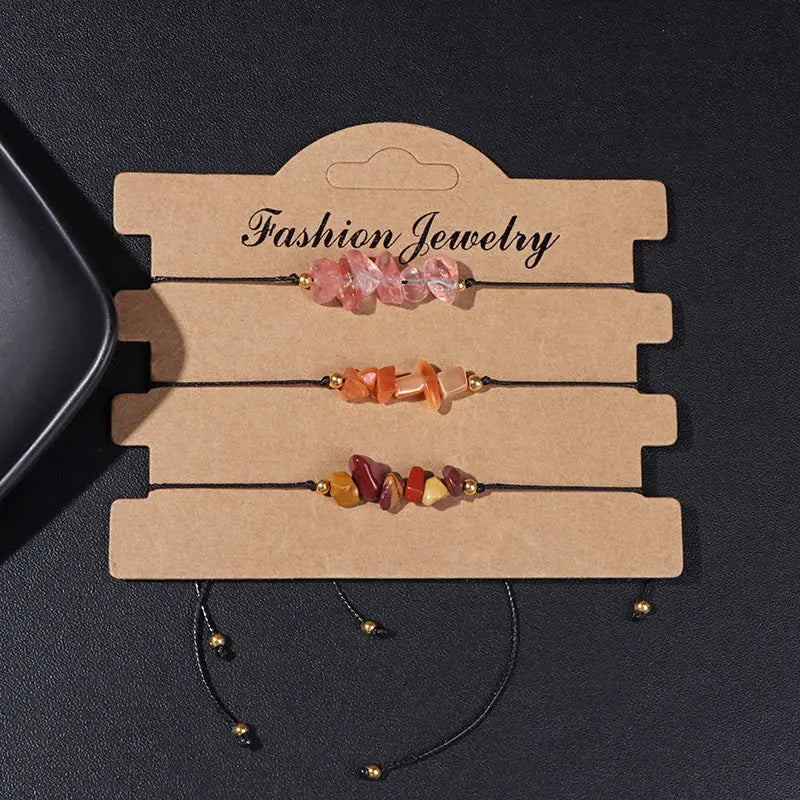 Women & Men Natural Stone Bracelet for Relaxation, Reduce Stress and Improve Mental Clarity