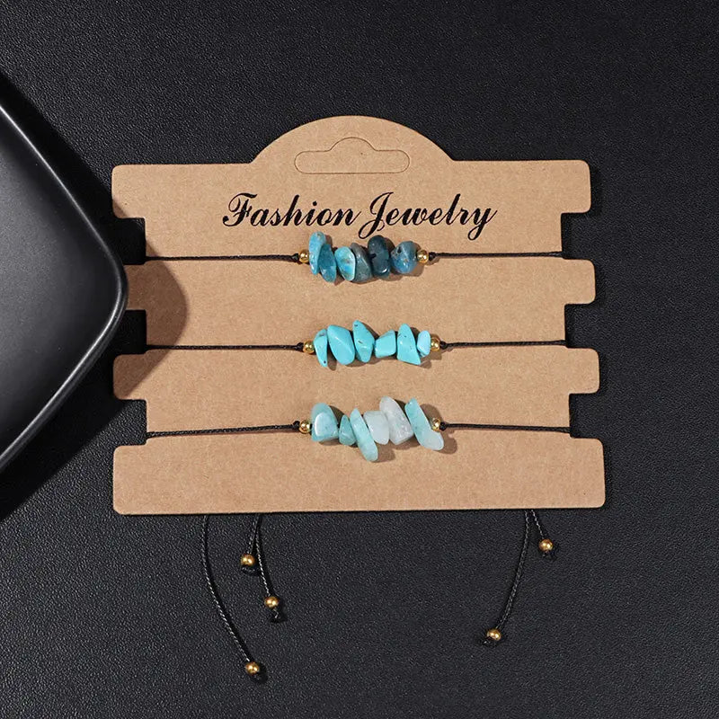 Women & Men Natural Stone Bracelet for Relaxation, Reduce Stress and Improve Mental Clarity