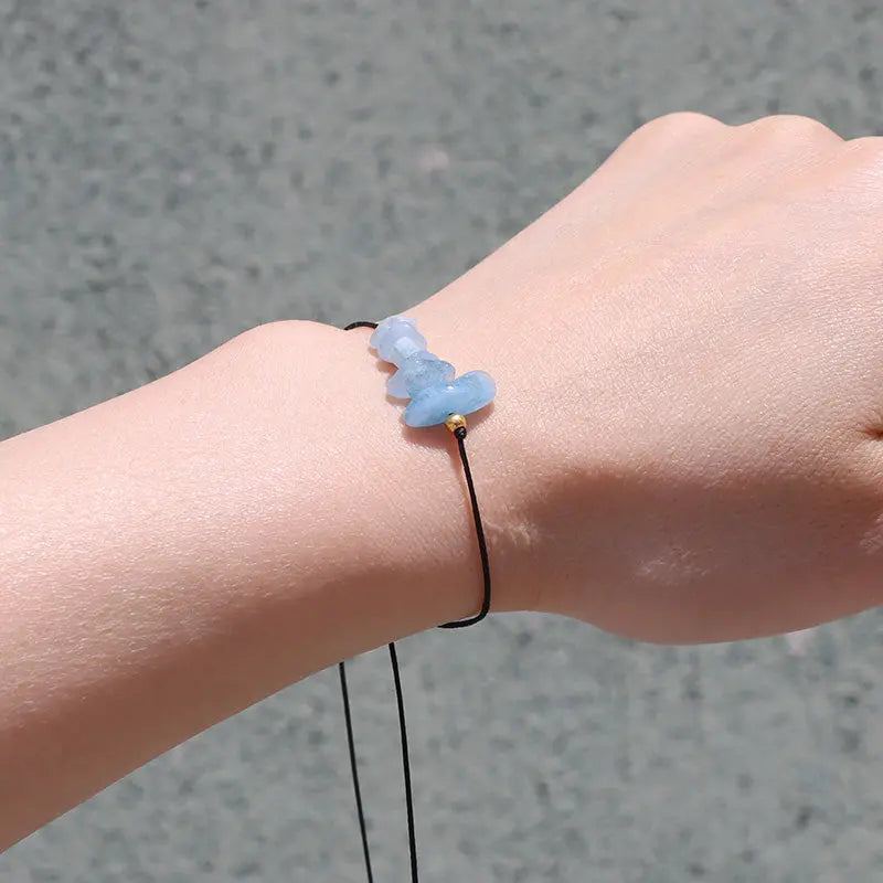 Women & Men Natural Stone Bracelet for Relaxation, Reduce Stress and Improve Mental Clarity