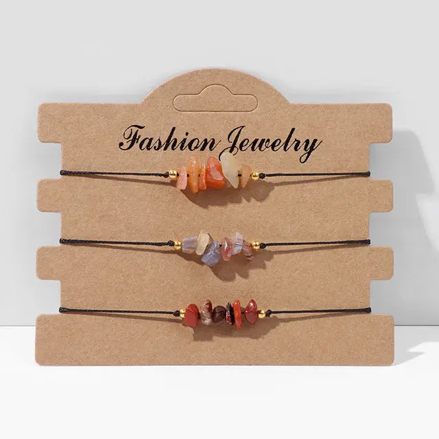 Women & Men Natural Stone Bracelet for Relaxation, Reduce Stress and Improve Mental Clarity