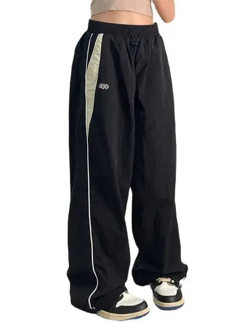 Women's Casual Joggers – Retro Style & Comfort