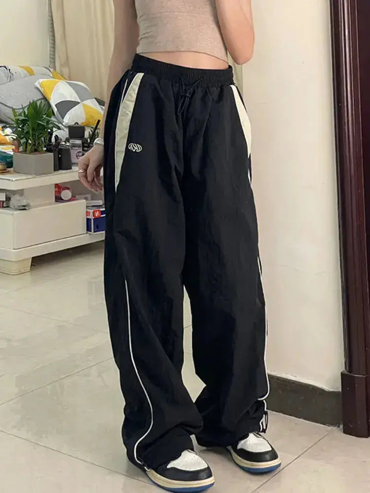 Women's Casual Joggers – Retro Style & Comfort