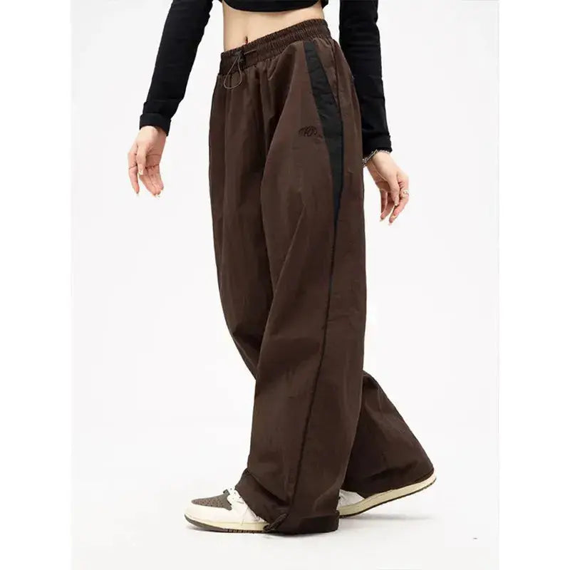 Women's Casual Joggers – Retro Style & Comfort