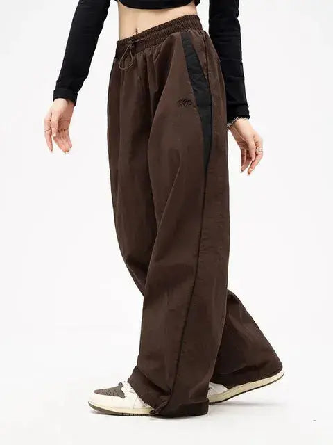 Women's Casual Joggers – Retro Style & Comfort
