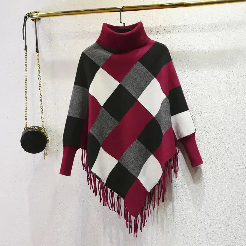 Women's Cozy Turtleneck Pullover – Stylish & Warm