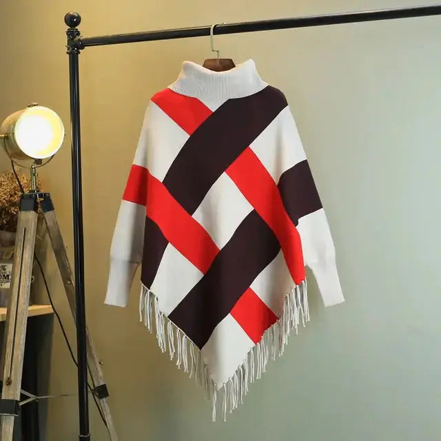 Women's Cozy Turtleneck Pullover – Stylish & Warm