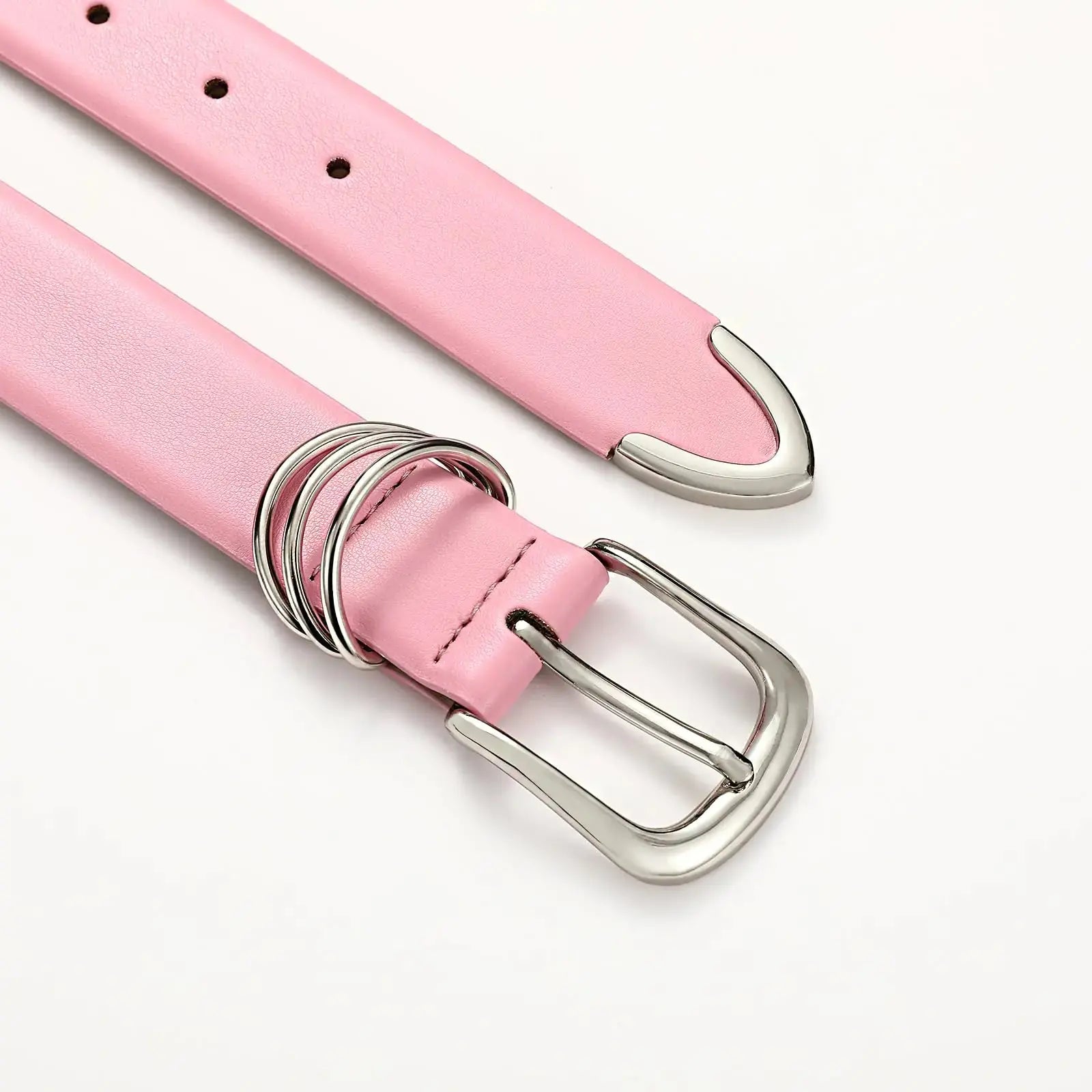 Women's Leather Belts with Gold Buckle - Leather Waist Belt | Elegant Ladies Belts for Jeans Dress & Casual Wear