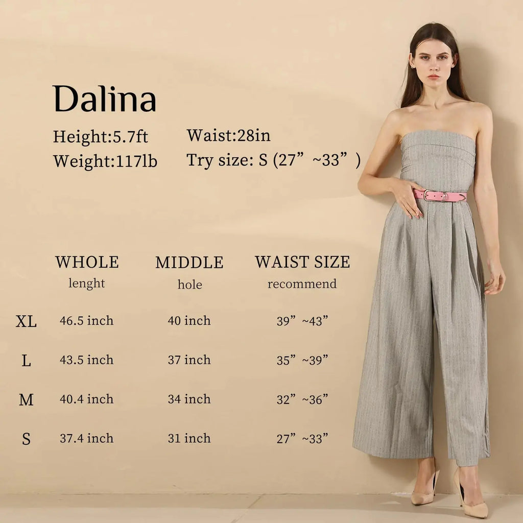 Women's Leather Belts with Gold Buckle - Leather Waist Belt | Elegant Ladies Belts for Jeans Dress & Casual Wear