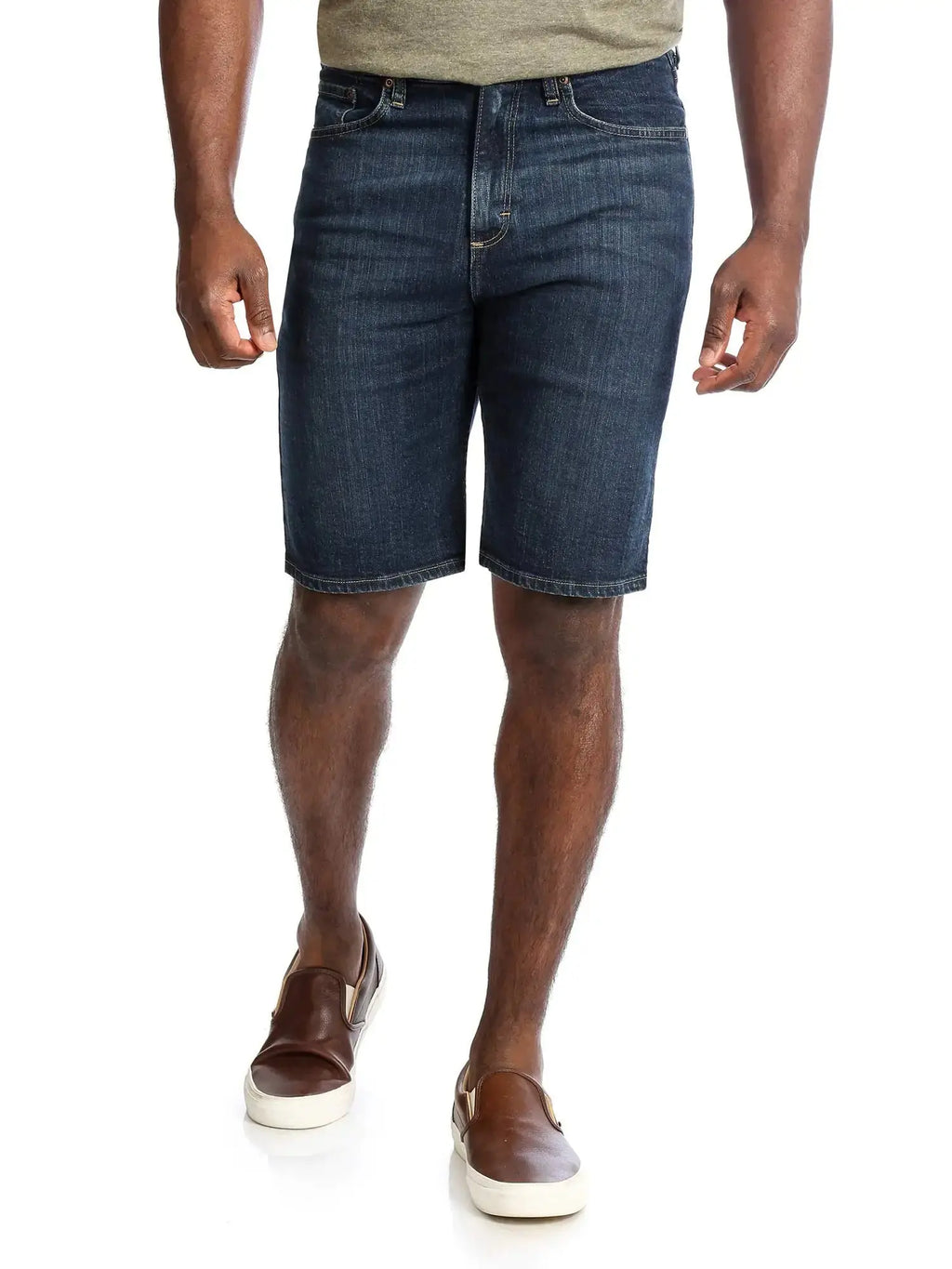 Wrangler Authentics mens Comfort Flex Waistband Shorts 36 Flex Dark