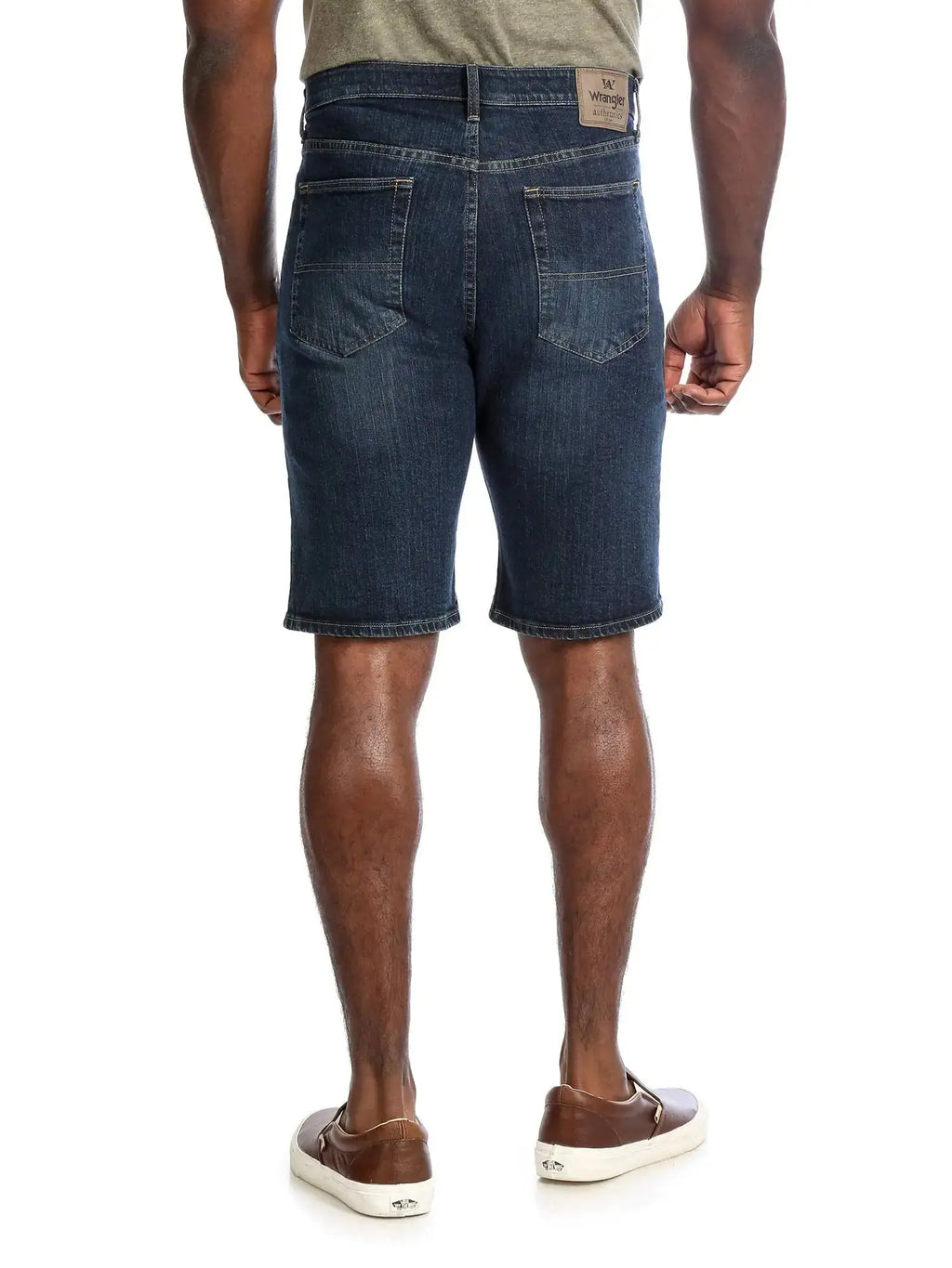 Wrangler Authentics mens Comfort Flex Waistband Shorts 36 Flex Dark
