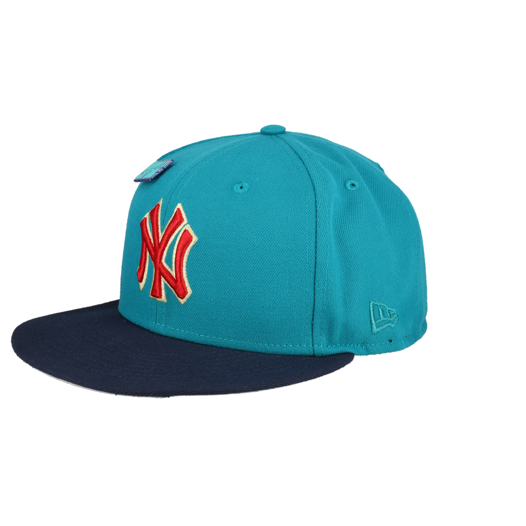 New York Yankees Real Teal Collection 2009 Inaugural Season 59Fifty