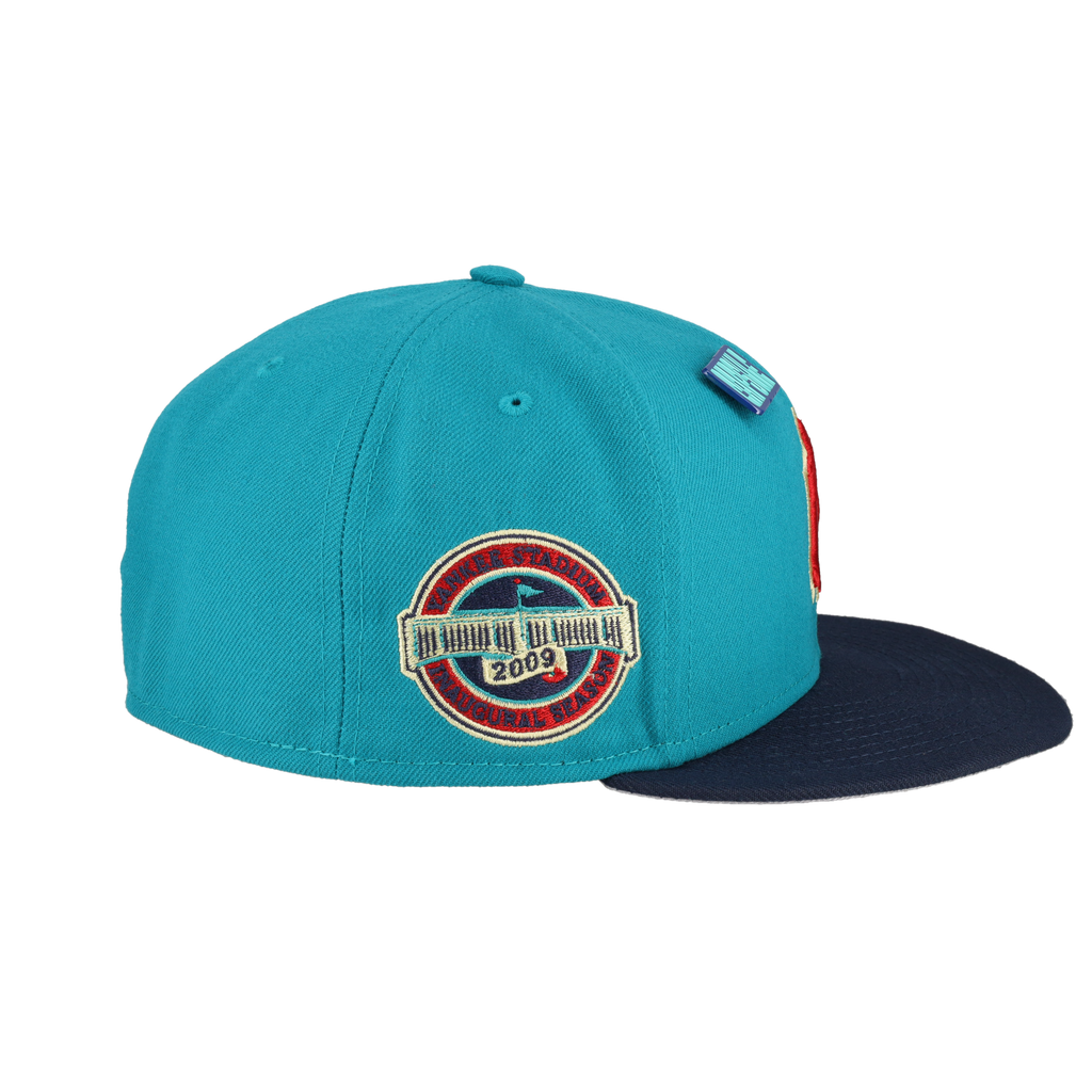 New York Yankees Real Teal Collection 2009 Inaugural Season 59Fifty