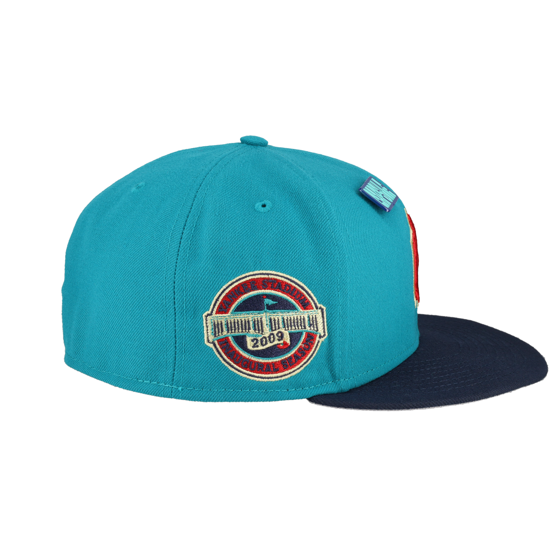 New York Yankees Real Teal Collection 2009 Inaugural Season 59Fifty