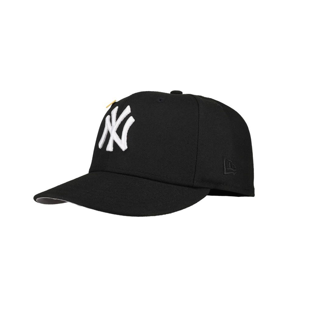 New York Yankees 75th Anniversary Black Metallic 59Fifty Fitted Hat