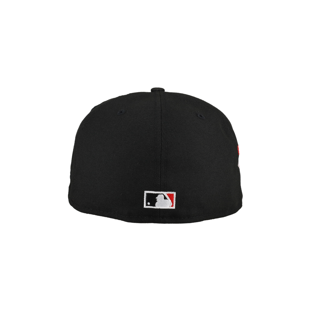 New York Yankees 75th Anniversary Black Metallic 59Fifty Fitted Hat