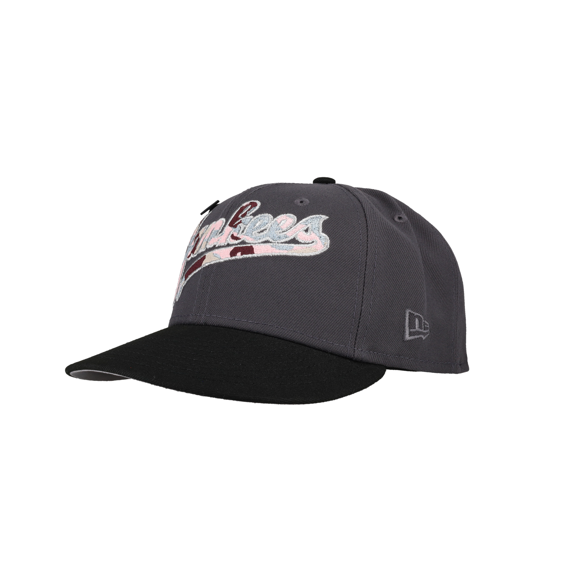 New York Yankees 1941 World Series Graphite Metallic Camo 59Fifty Fitted Hat