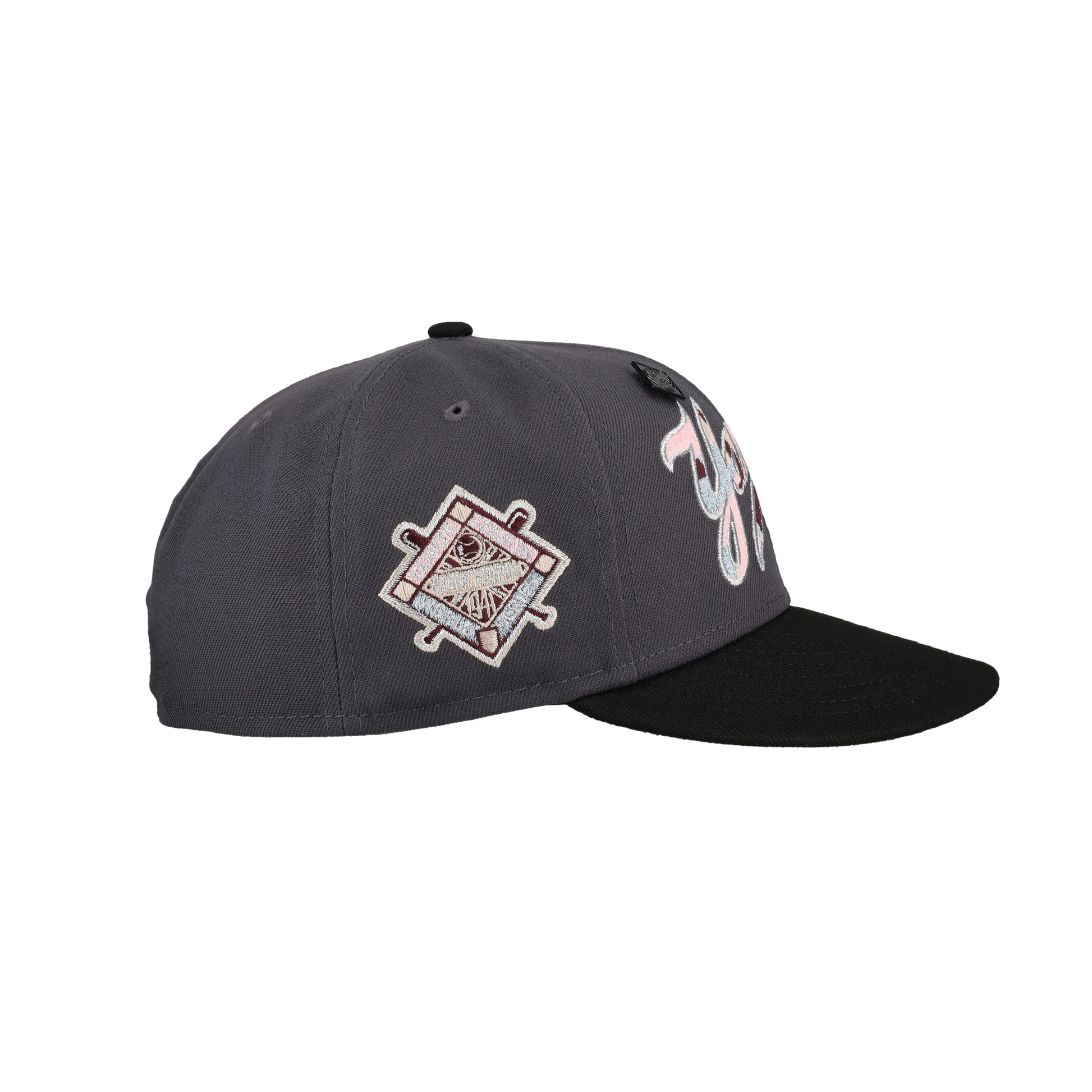 New York Yankees 1941 World Series Graphite Metallic Camo 59Fifty Fitted Hat