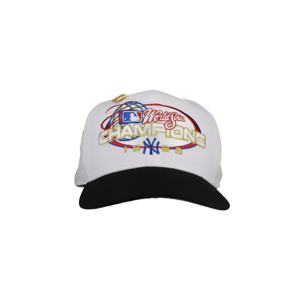 New York Yankees 1998 WS White Dome Metallic 59Fifty Fitted Hat