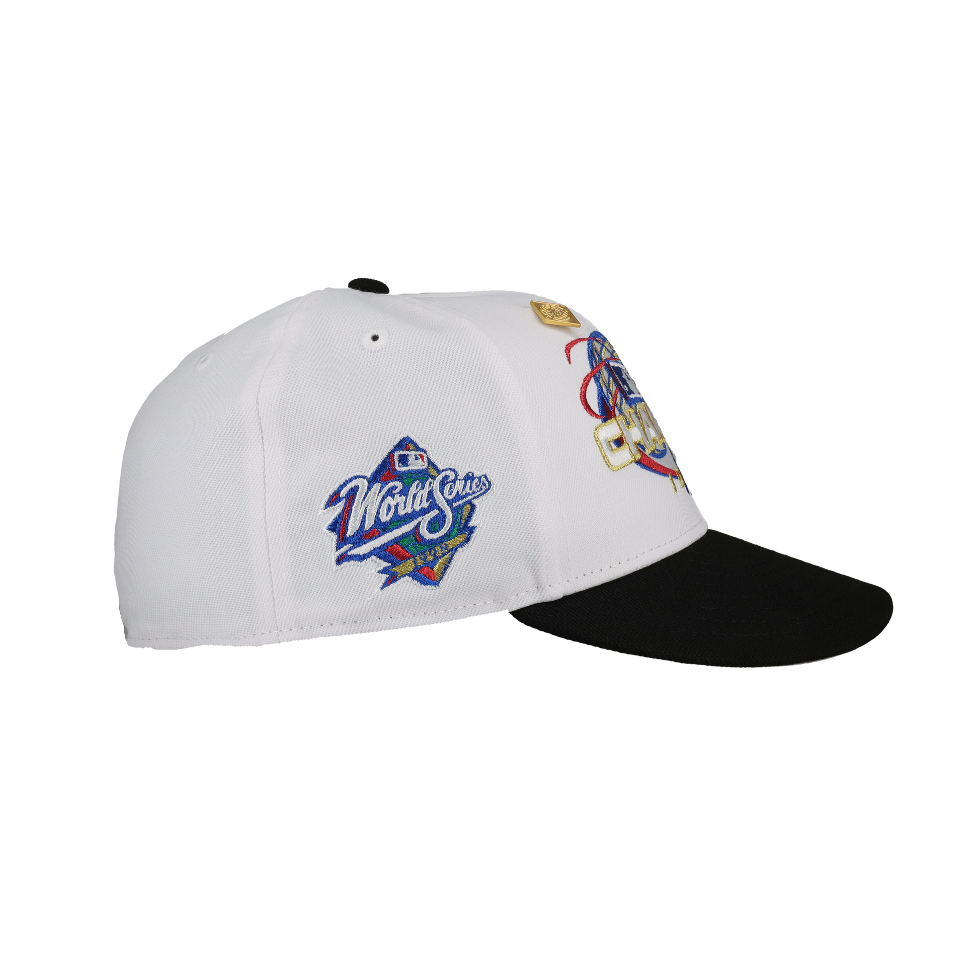New York Yankees 1998 WS White Dome Metallic 59Fifty Fitted Hat
