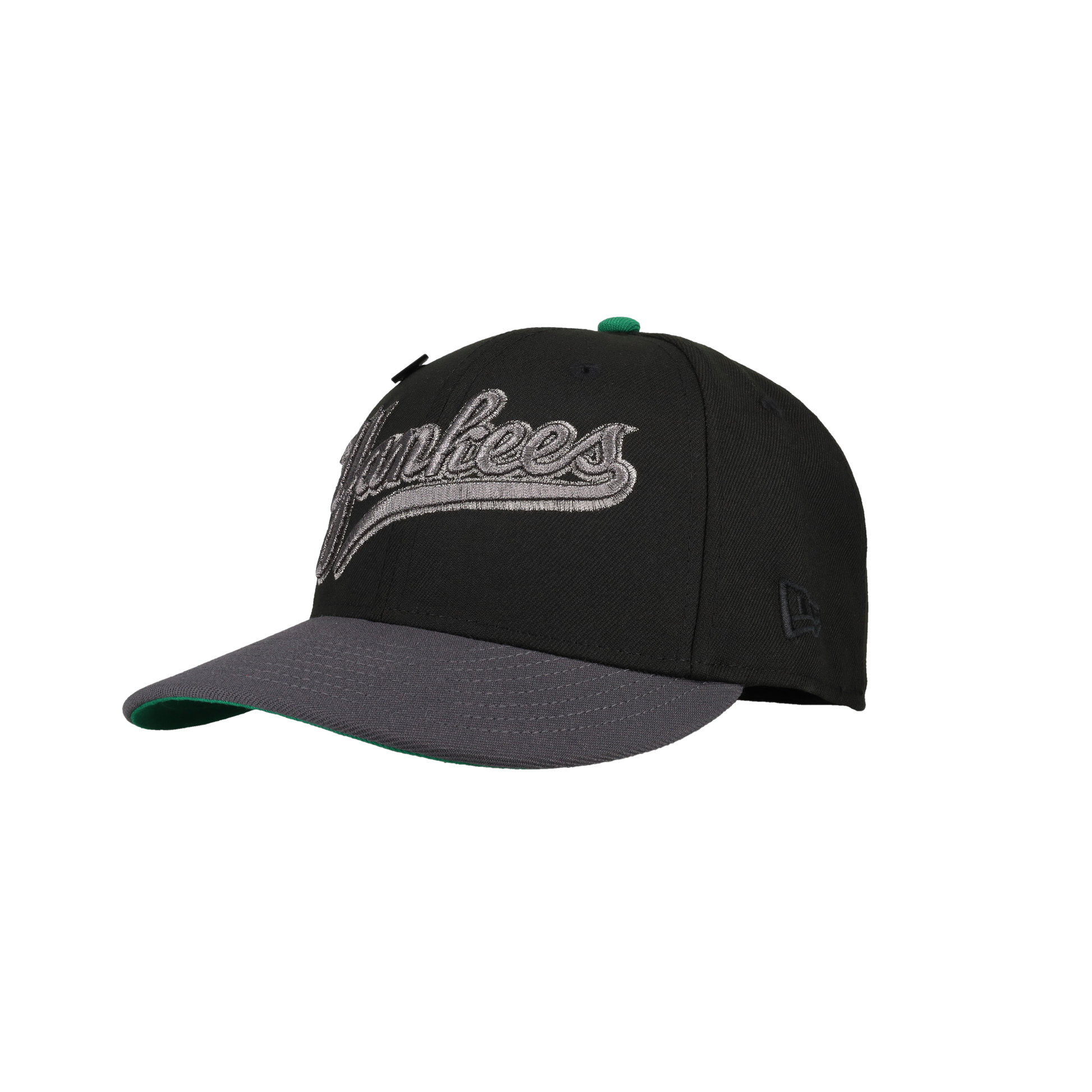 New York Yankees 75th WS Black/Graphite Metallic 59Fifty Fitted Hat