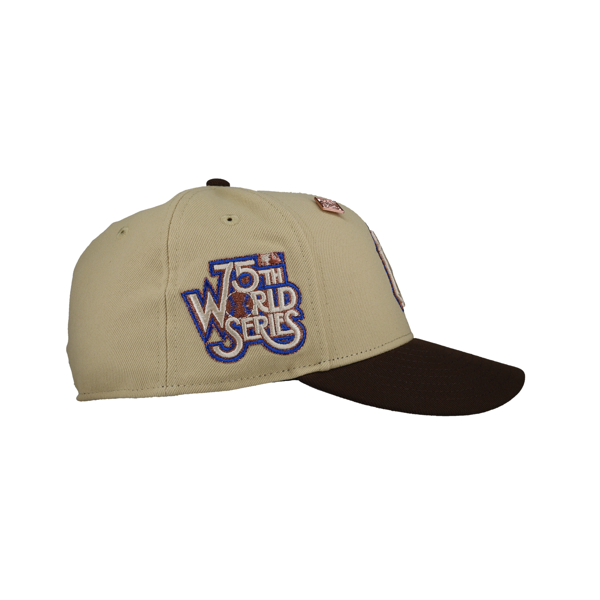 New York Yankees 1975 WS Vegas/Walnut Metallic 59Fifty Fitted Hat