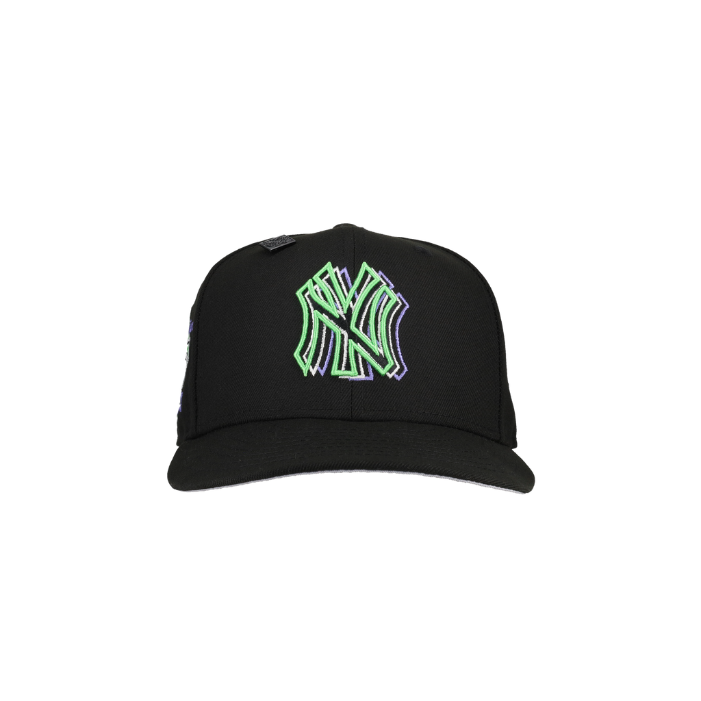 New York Yankees Trippy 75th Anniversary Graphite 59Fifty Fitted Hat