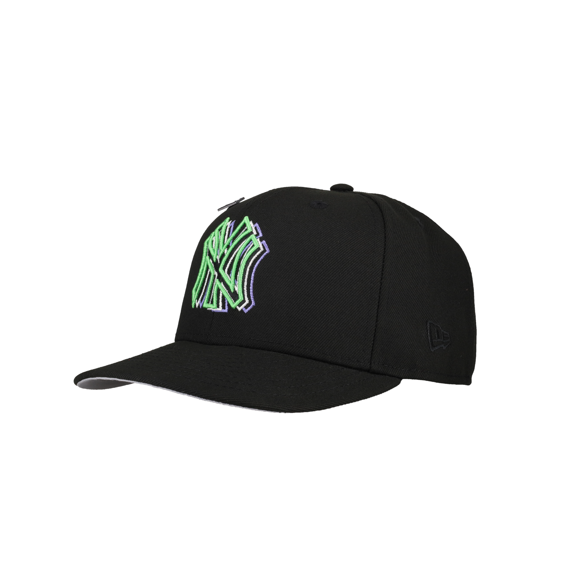 New York Yankees Trippy 75th Anniversary Graphite 59Fifty Fitted Hat