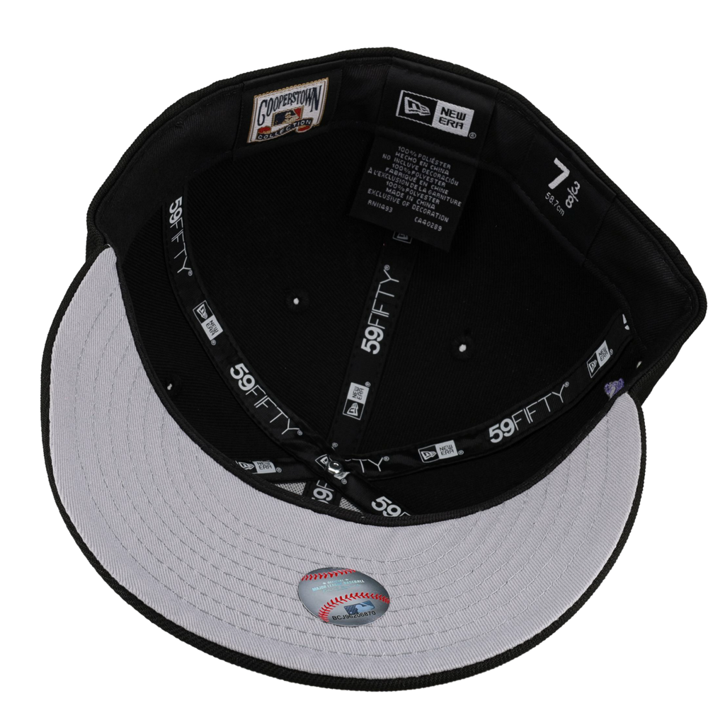 New York Yankees Trippy 75th Anniversary Graphite 59Fifty Fitted Hat