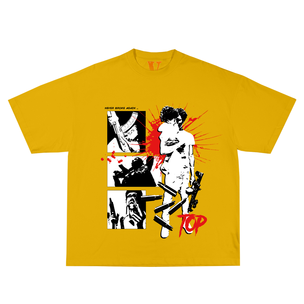 YoungBoy NBA x Vlone House Arrest Tee Yellow